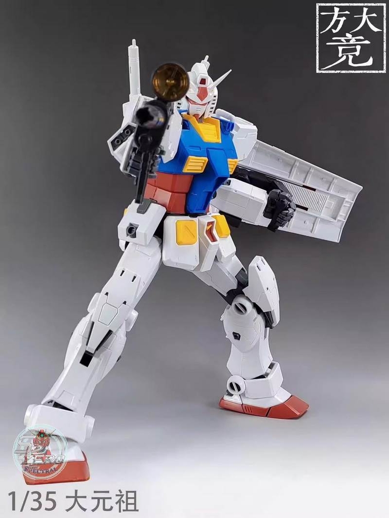 Mô hình lắp ráp Mega Size 1/35 RX-78-2 (52cm) Jumbo Fang Dajing 7802