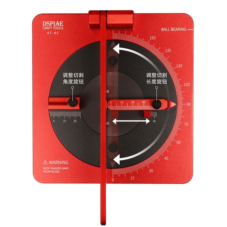 Dụng cụ DSPIAE bàn cắt góc cắt pla plate 360 độ đa năng AT AC fixed angle cutting table metal