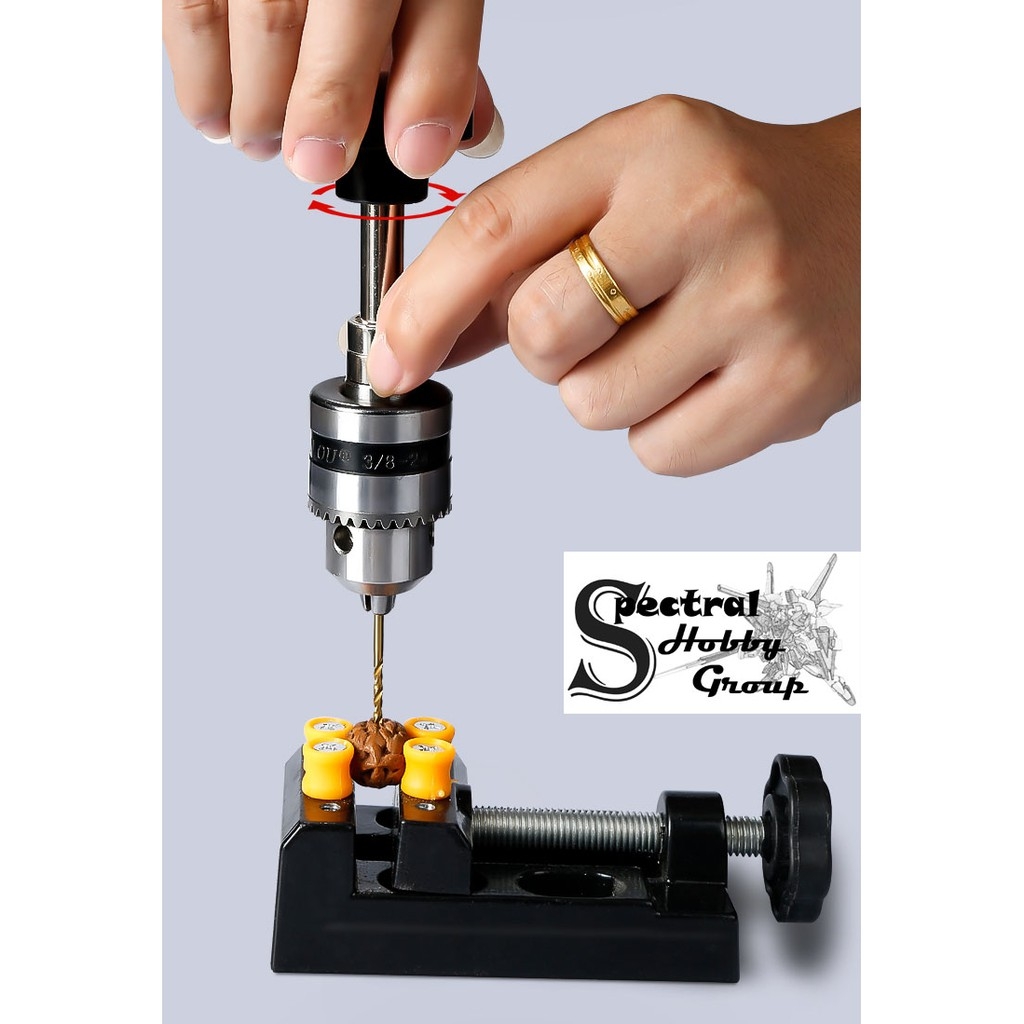 Bộ dụng cụ khoan tay HD cho mô hình mũi khoan mini 0.2-1.5-3.2mm Hand Drill