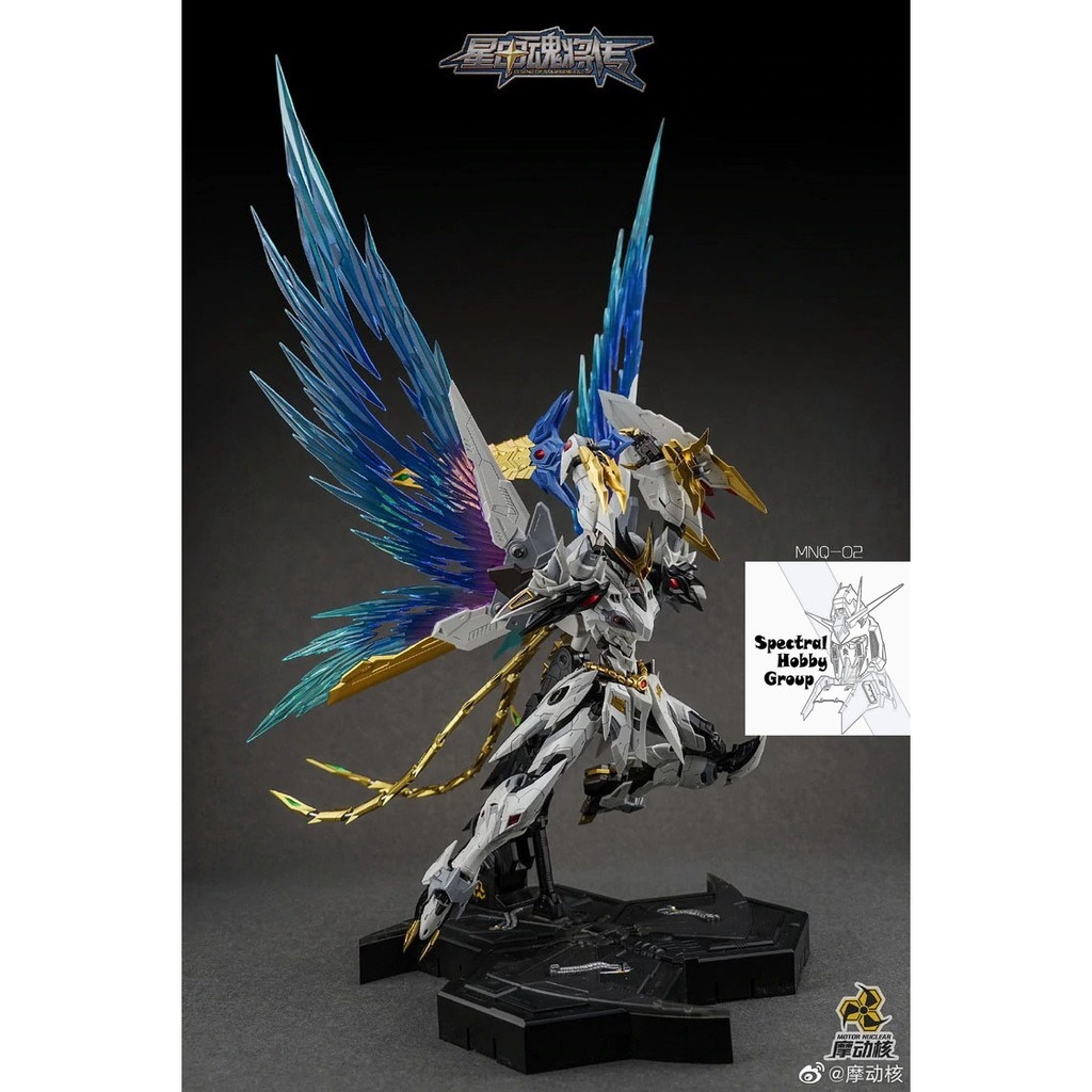Mô hình MN-Q02 MNQ02 Cao Ren / White Dragon Metal Build Metalbuild MB Motor Nuclear