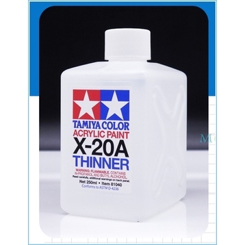 Dung môi pha sơn nước mô hình tamiya X20A X-20A Acrylic Thinner paint
