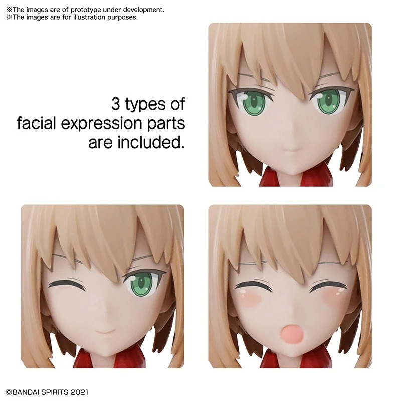 Mô hình lắp ráp 30MS SIS-AOO TIASHA COLOR B - 30 MINUTE SISTERS  BANDAI