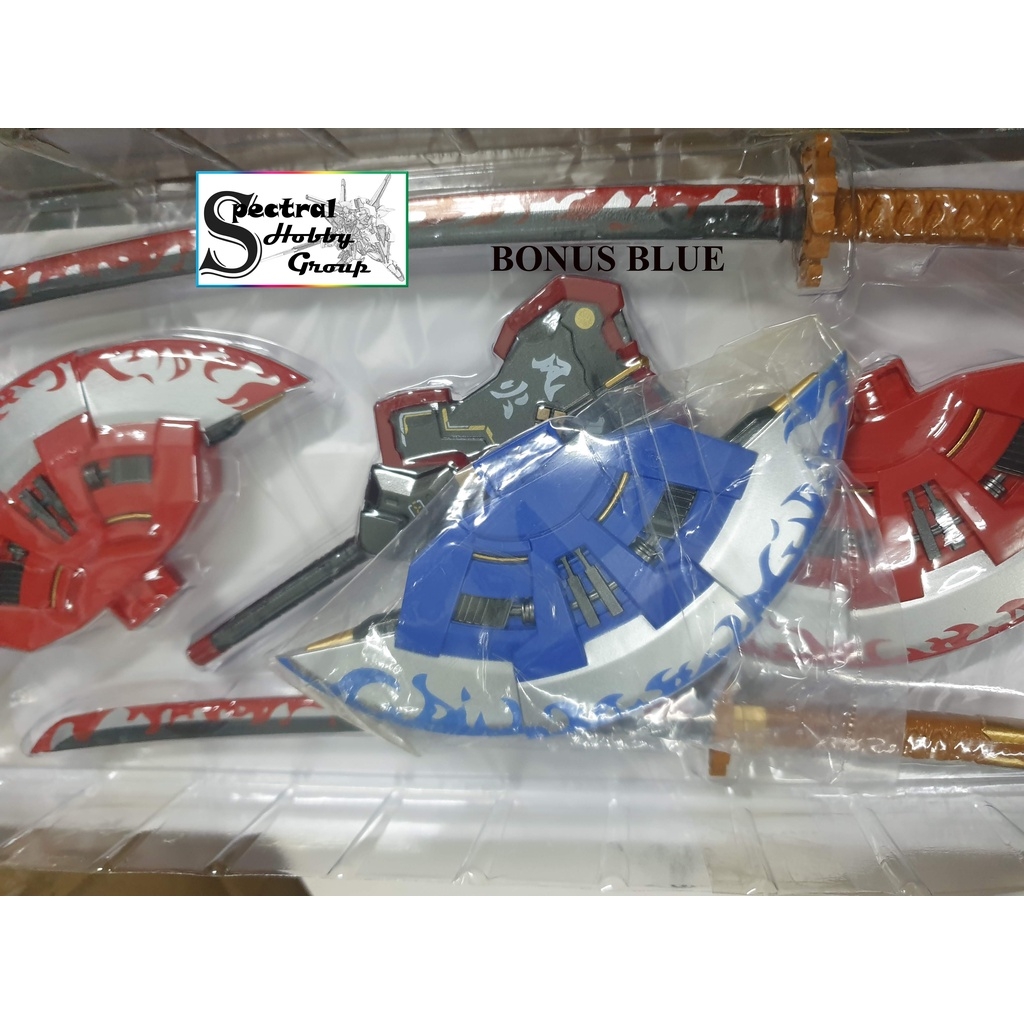 Phụ kiện Metal Build MB 1/72 bộ vũ khí Weapon cho Takeda shingen Date Masamune MCT-J02 MCT-J03 Vizen Moshow Toys