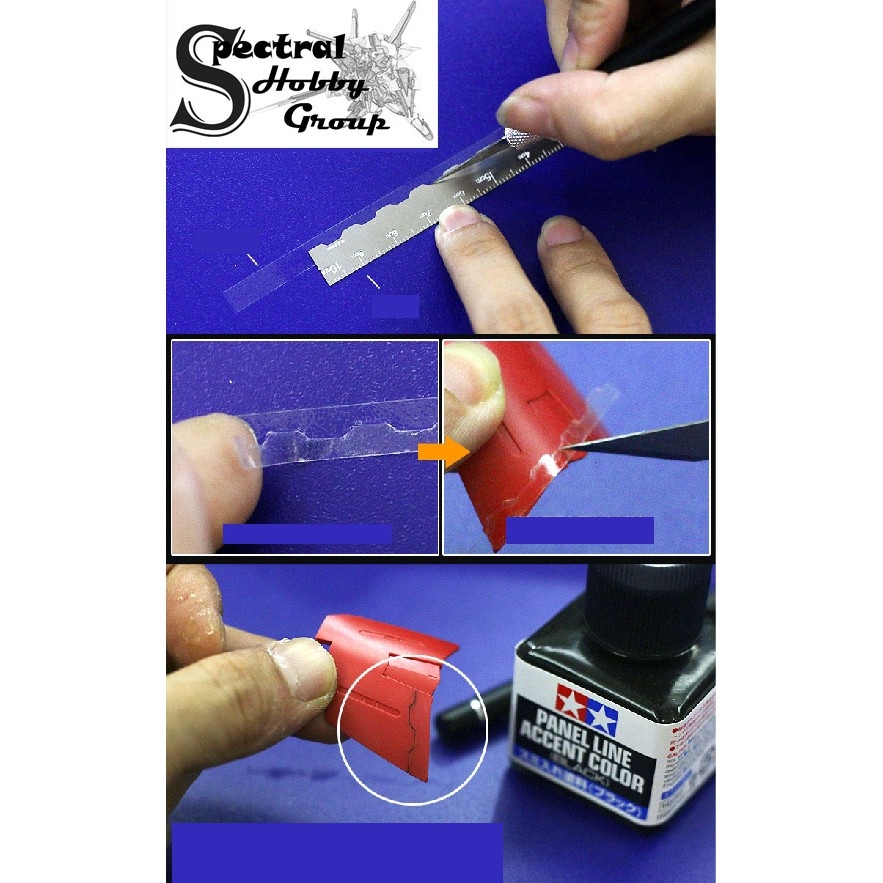 Dụng cụ hỗ trợ kẻ tạo line - thước góc MS004 MS005 Tool hobby