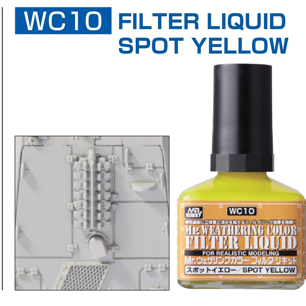 Sơn mô hình mr.hobby Dung dịch Mr Weathering Color | Panel Line - tool hobby