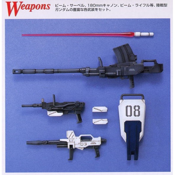 Mô hình lắp ráp MG 1/100 RX-79(G) Gundam Ground Type Bandai