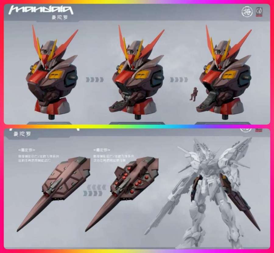 Mô hình lắp ráp MG 1/100 Mandala Jiangzuoshe X CaesarWorks