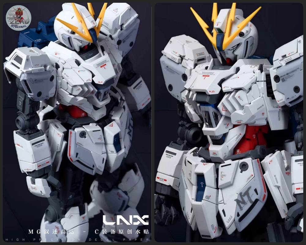 Decal nước LNX MG Narrative gundam - High Precision Decal Paper