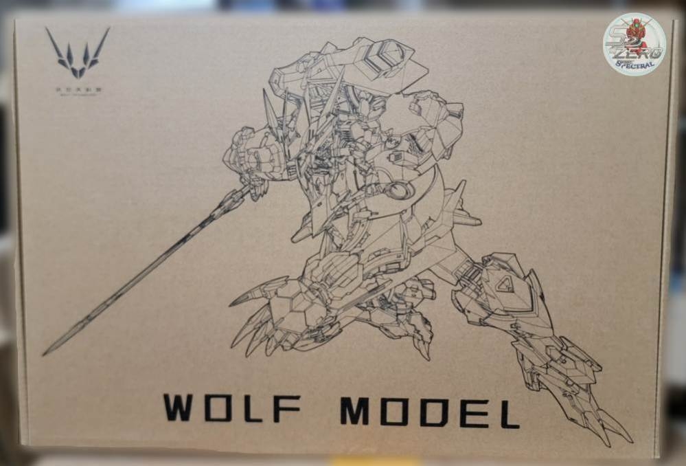 Mô hình lắp ráp 1/100 Barbatos Lupus Rex metal frame Wolf model