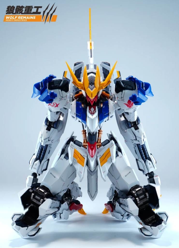Mô hình lắp ráp PG 1/60 Barbatos Lupus Rex metal frame WOLF REMAINS Model LOGAR