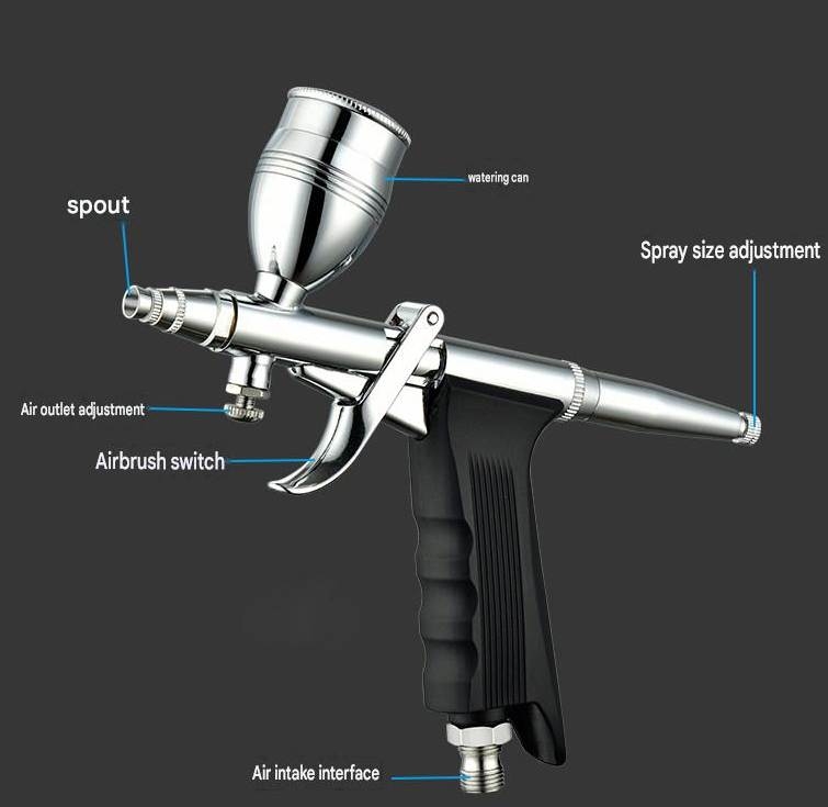 Bút sơn Airbrush PJR-116B 0.5mm paint spray gun