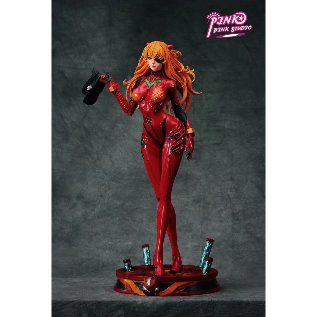 Mô hình tĩnh FIGURE EVA Asuka Langley Soryu resin statue Pink Pink Studio
