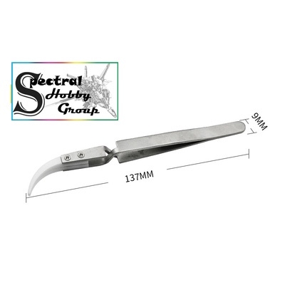 Dụng cụ nhíp cho mô hình / nhịp ngược đầu sứ Ceramic head reverse pointed