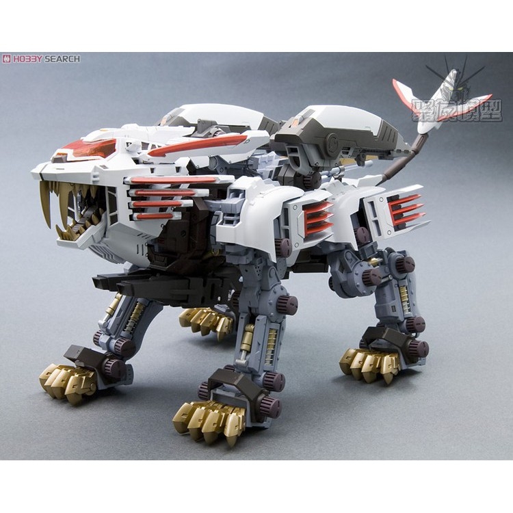 Mô hình lắp ghép Zoid 1/72 Blade Liger Mirage Peal silver BT Model