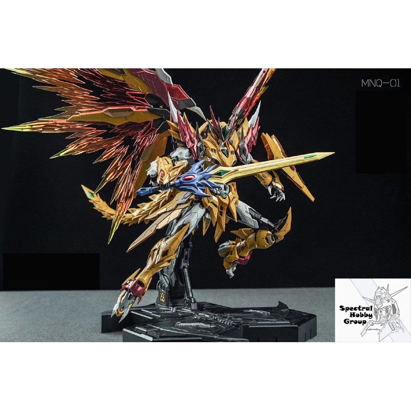 Mô hình Metal Build MN-Q01 MNQ01 Baiqi Huanglong / Red Dragon MB Motor Nuclear