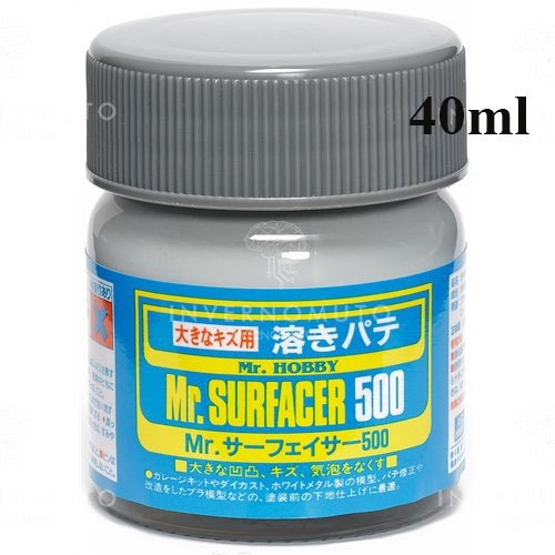 Sơn lót bề mặt primer Mr Surfacer metal resin và các vật liệu Mr.hobby