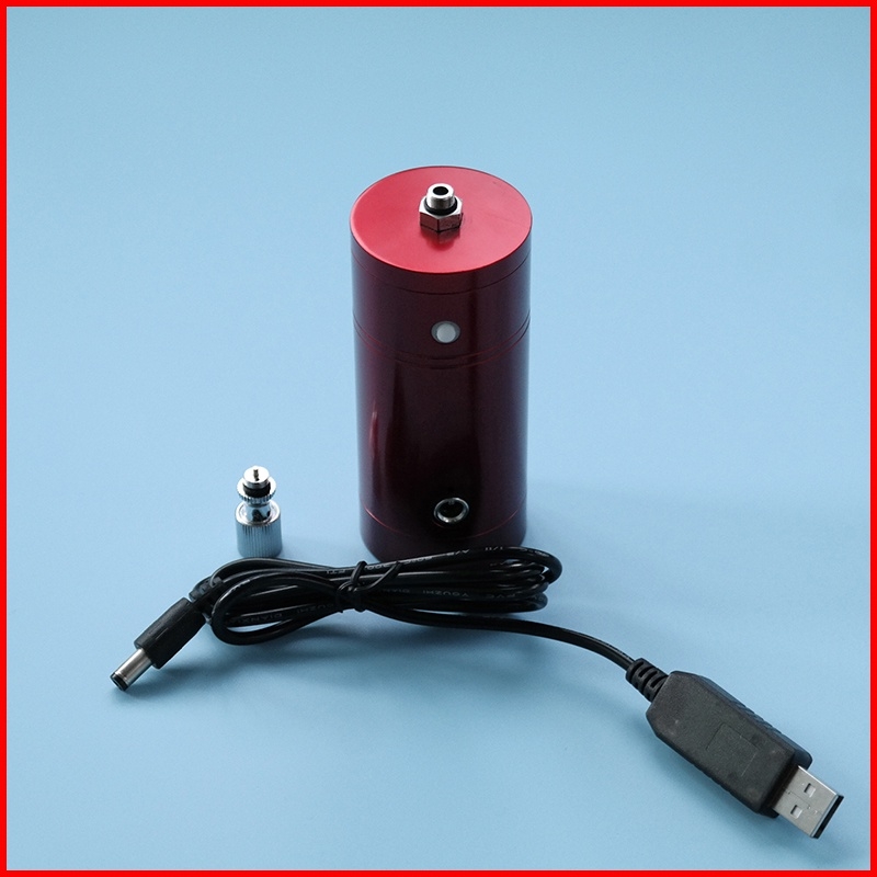 Máy nén khí máy sơn mô hình mini Airbrush Portable Charging Air Pump MK001 | bút sơn Mark Pen