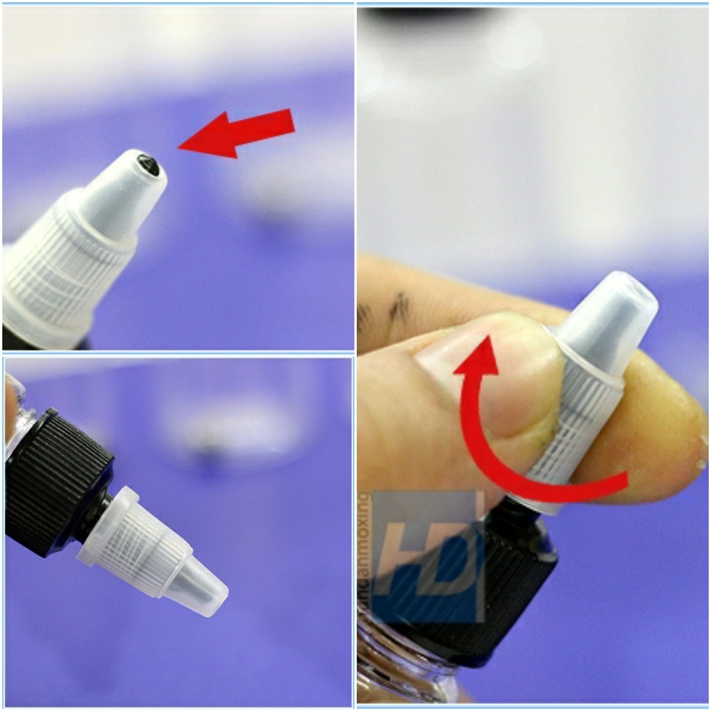 Lọ đựng pha sơn mô hình set 5 lọ Spare Bottle model paint - MIO