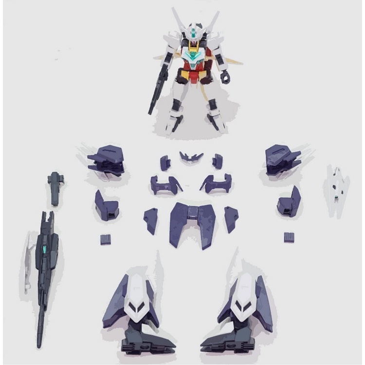 Mô hình lắp ráp HG 1/144 Core II Real Type Color & Uraven + support weapon gundam 023A