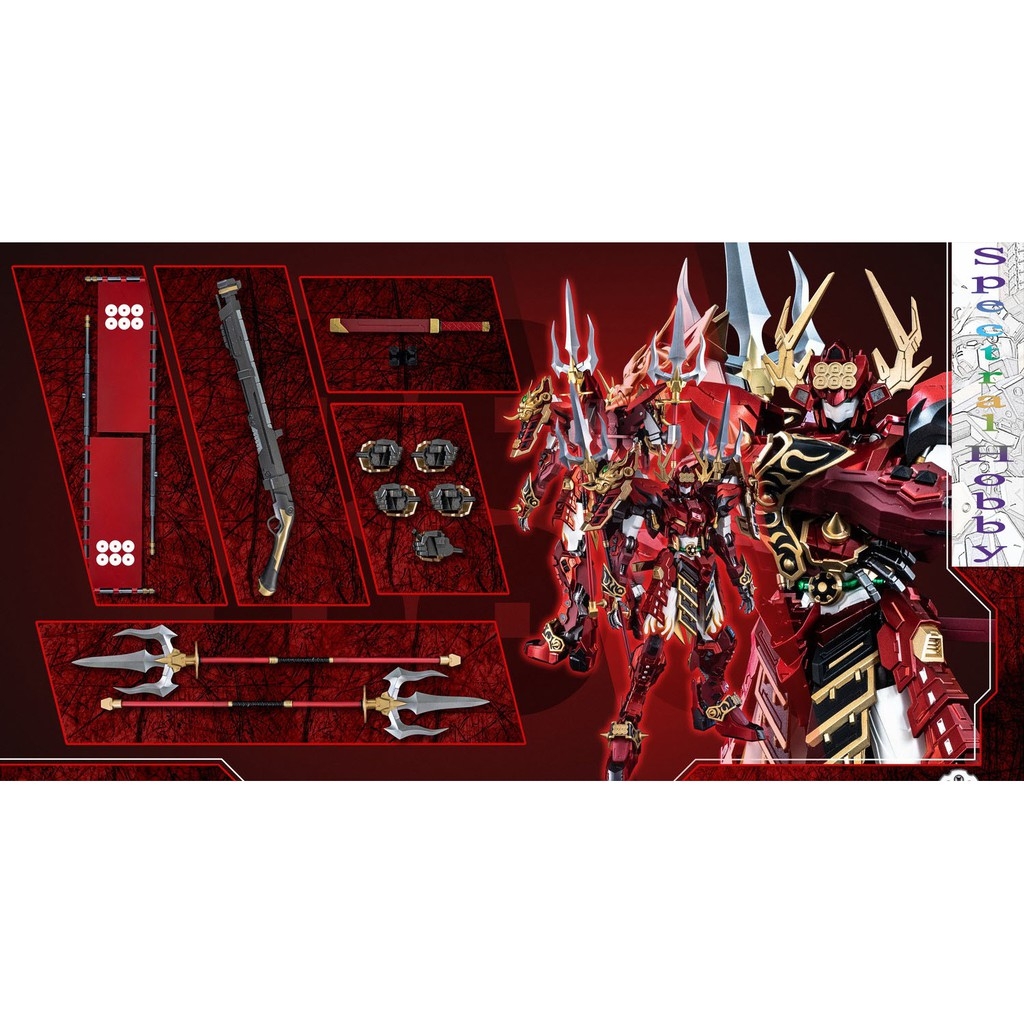 Mô hình Gunpla MB Metal figure 1/100 Vidar Date Masamune Sanada Yukimura Bael DH 01 02 DH01 DH02 Devil Hunter