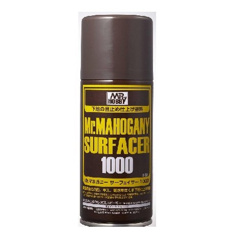 Bình xịt sơn lót bề mặt Mr.hobby Surfacer Black White Gray