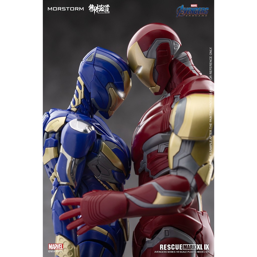 Mô hình lắp ráp IRONMAN 1/9 Iron Man Mark LXXXV MK85 Rescue MK49