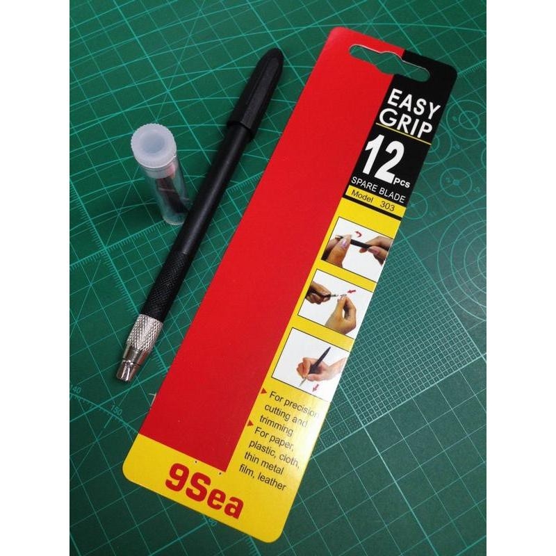 Dụng cụ mô hình kĩ thuật mỹ thuật Dao Easy Grip 9sea nine sea HD KNIFE