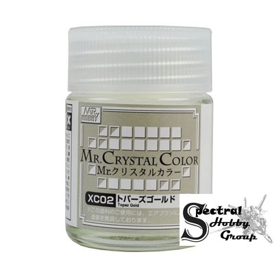 Sơn mô hình mr.Hobby Crytal Color lacquer paint XC 01 ~ 08 Pearl Color