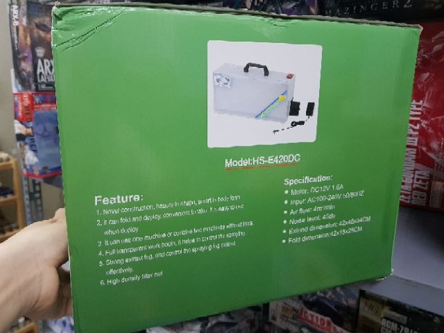 Hộp hút mùi hộp hút sơn E420 - Tool hobby