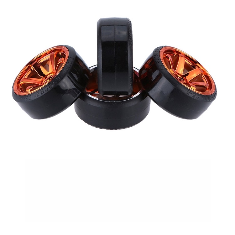 Phụ kiện Mô hình điều khiển RC Car: 1/10 Drift Tire lốp kèm vành xe cho Traxxas HSP Tamiya HPI Kyosho các loại