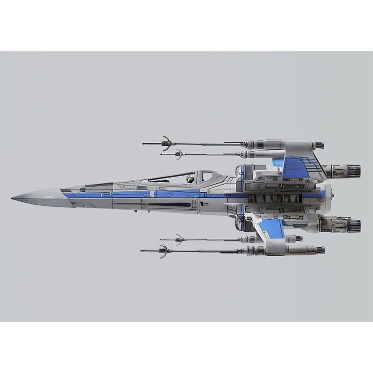 Mô hình nhựa lắp ráp BANDAI STAR WARS 1/72 BLUE SQUADRON RESISTANCE X-WING XWING FIGHTER