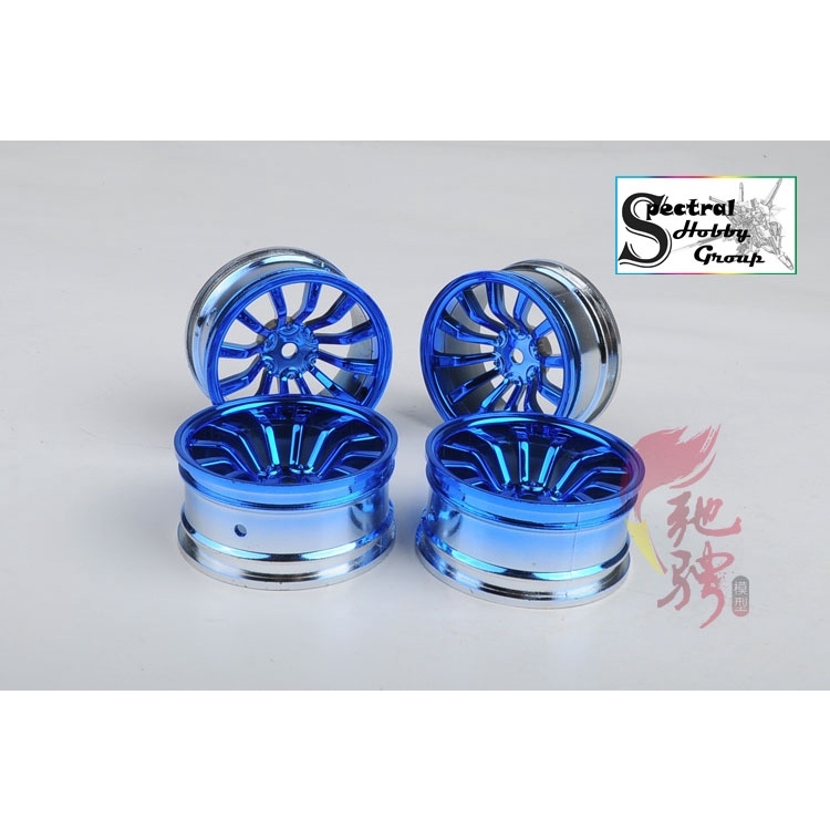 Phụ kiện Mô hình điều khiển RC Car: vành bánh xe mạ metallic cho ô tô 1/10 HSP 94123 94122 các loại Accessories rc