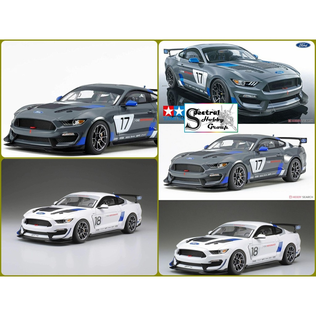 Mô hình lắp ráp ô tô Model Car Tamiya 1/24 Ford Mustang GT4
