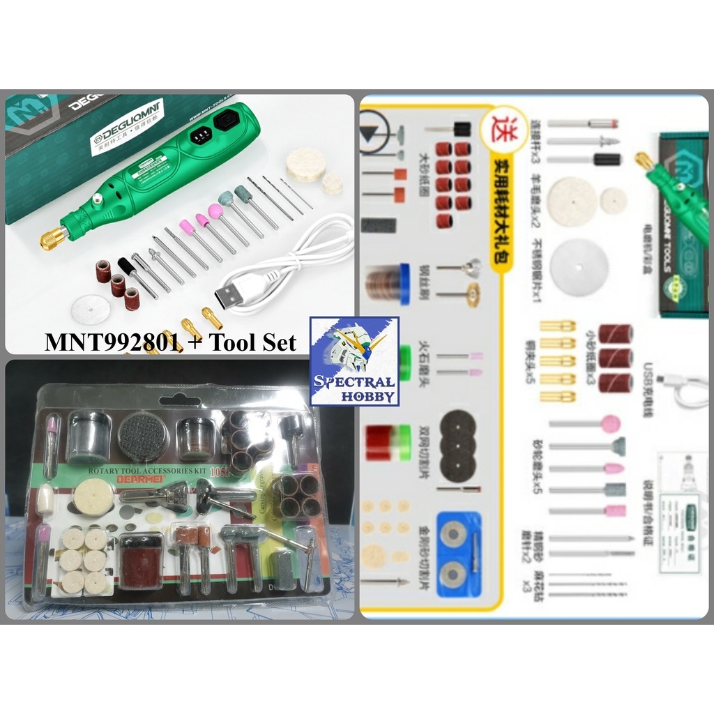 Máy khoan mài cầm tay không dây mini DEGUQMNT Rechargeable Wireless Lithium Electric Grinding MNT992805