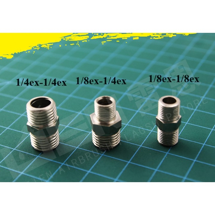 Dụng cụ các loại đầu kết nối chuyển thiết bị máy nén khí bút sơn airbrush compressor mô hình