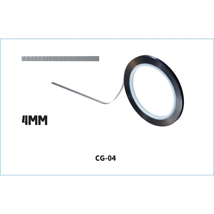 Băng dính cứng DSPIAE kẻ line có vạch chia Hard Edge Tape Ruler Masking 30m