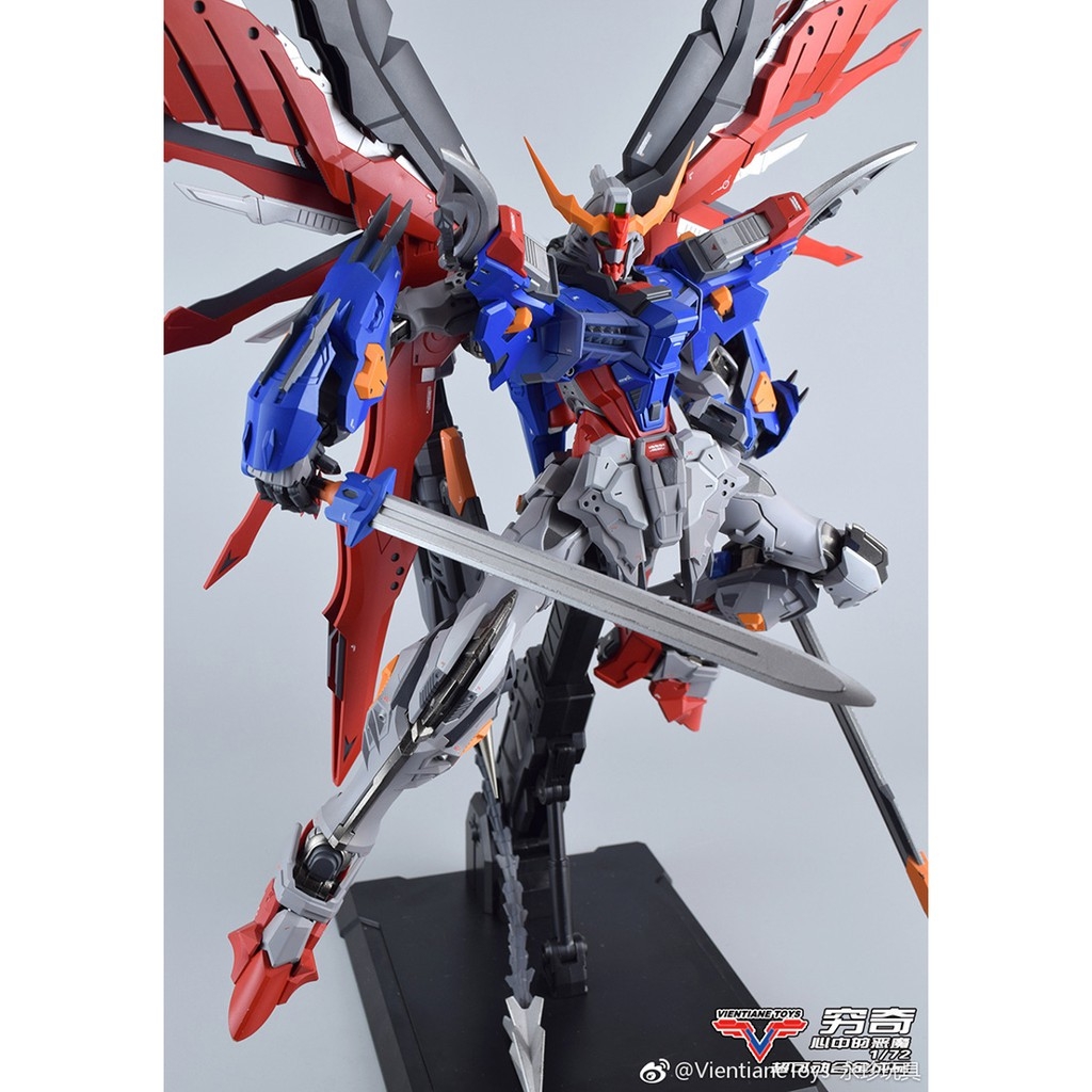 Mô hình Metal build MB METAL FRAME 1/72 KAMAITACHI - Destiny + Effect Wing pack Moshow