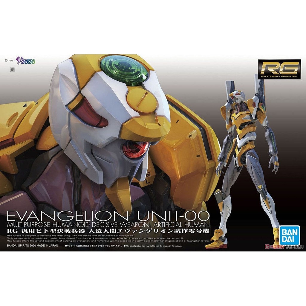 Mô hình lắp ráp EVA RG EVA00 Evangelion Proto Type Unit 00 bandai