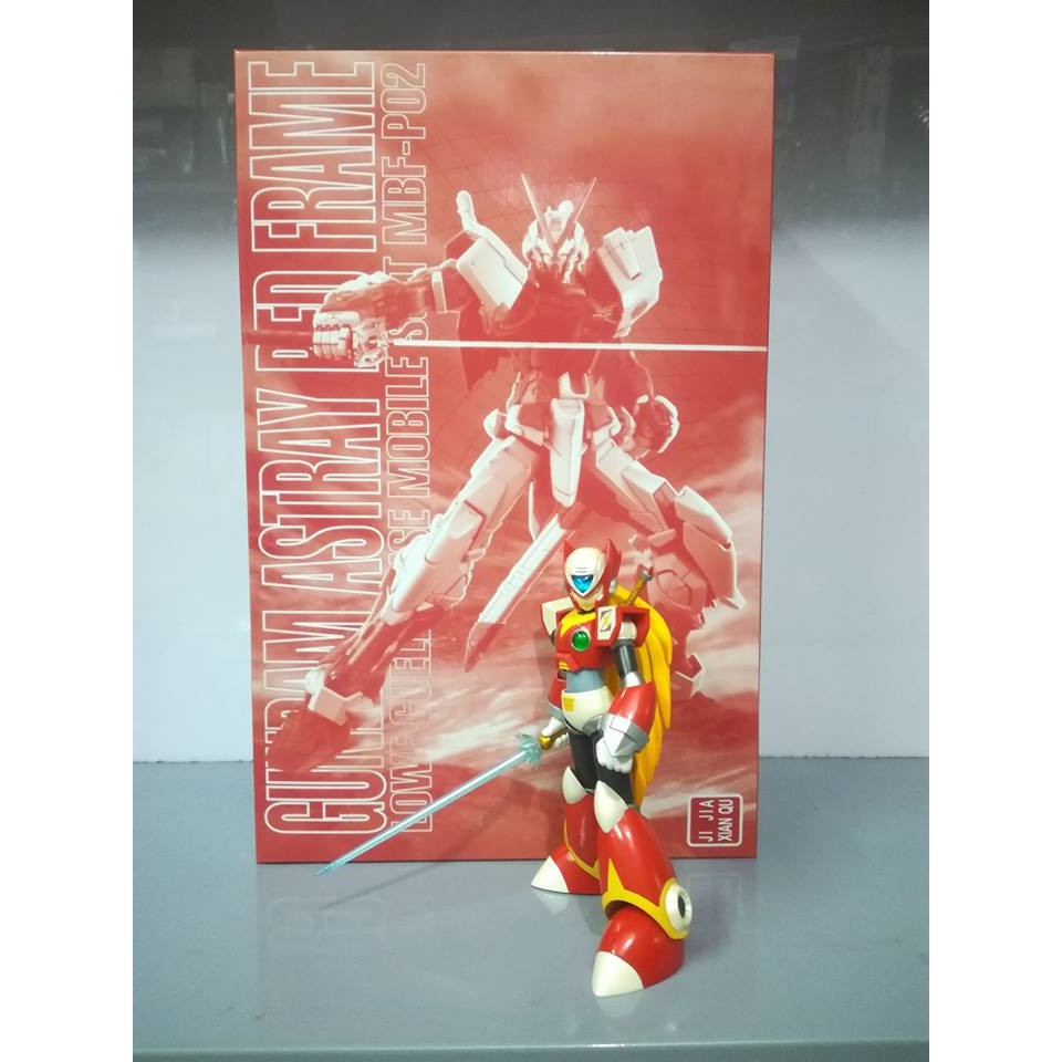 Mô hình lắp ráp 1/100 MG Astray Red Frame clear coating JIJIA daban