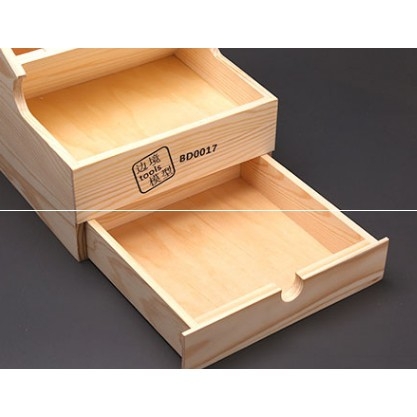 Hộp gỗ đựng dụng cụ mô hình tool hobby tray shelf