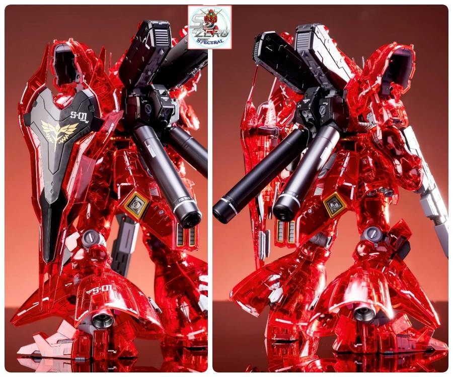 Mô hình lắp ráp RG 1/144 Sazabi Metallic , Clear color - 5503 SIHAI model
