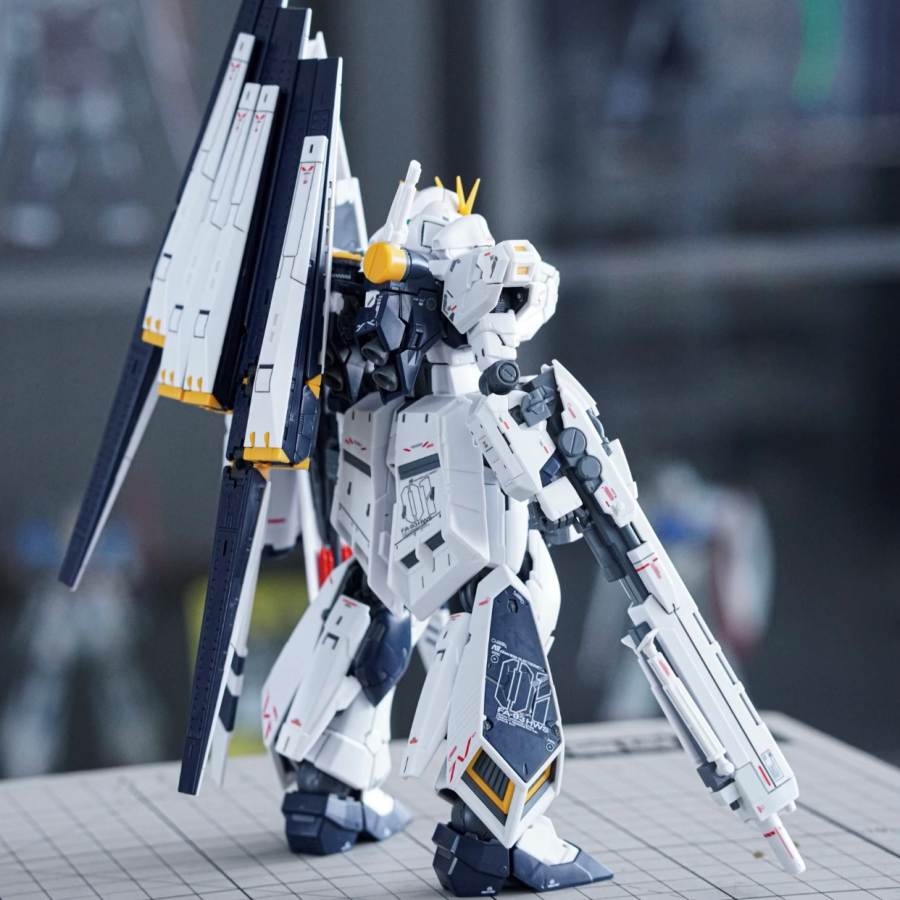 Mô hình lắp ráp RG 1/144 Rx93 Nu gundam HWS double fin funnel - Gaogao model