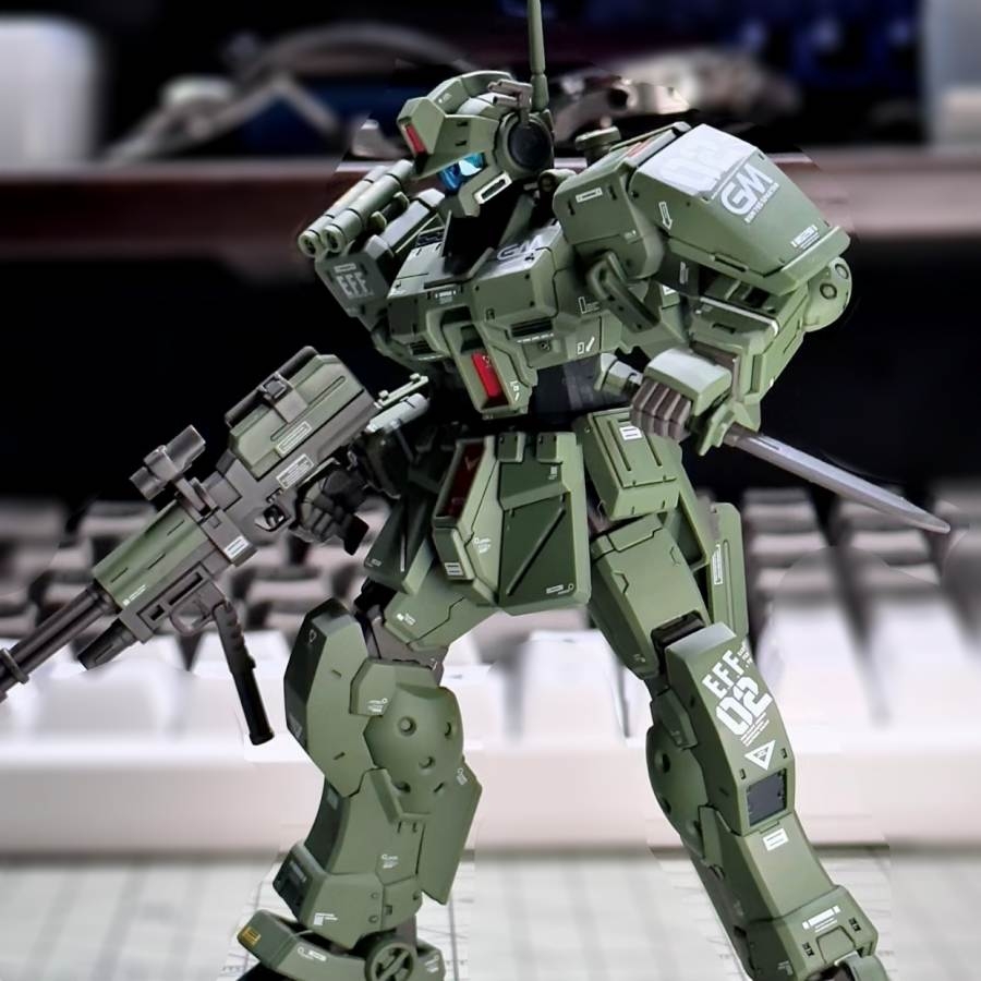 Mô hình lắp ráp HG 1/144 RGM-79S GM Spartan series - XFS model