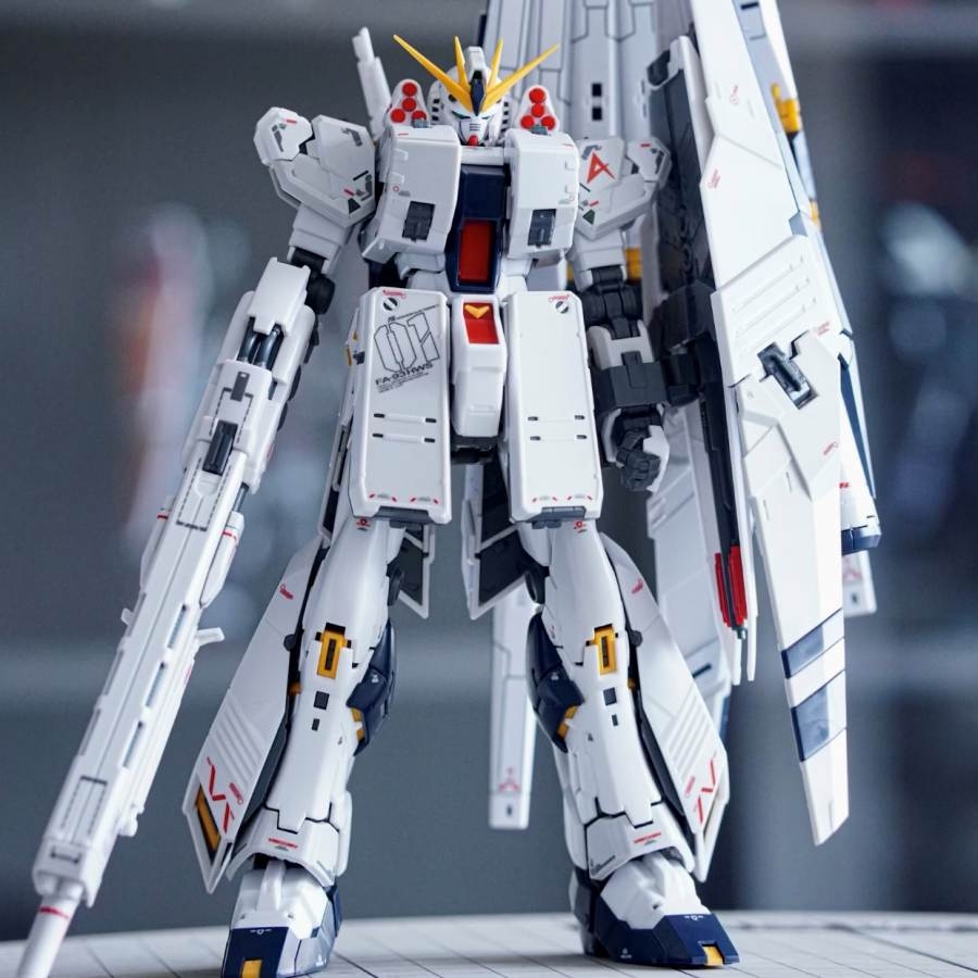 Mô hình lắp ráp RG 1/144 Rx93 Nu gundam HWS double fin funnel - Gaogao model