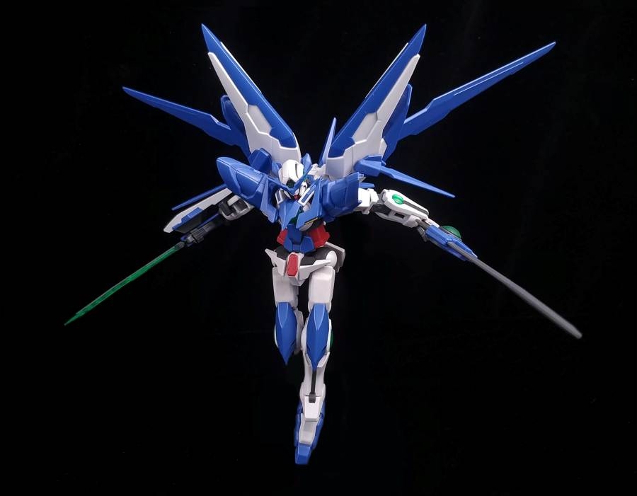 Mô hình lắp ráp HG 1/144 Amazing Exia - Galaxy Seiko model (+set action base)