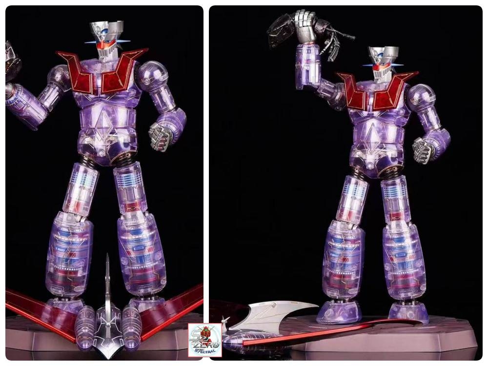 Mô hình super robot CR02 MAZINGER Z Hợp Kim 37Cm metal alloy action