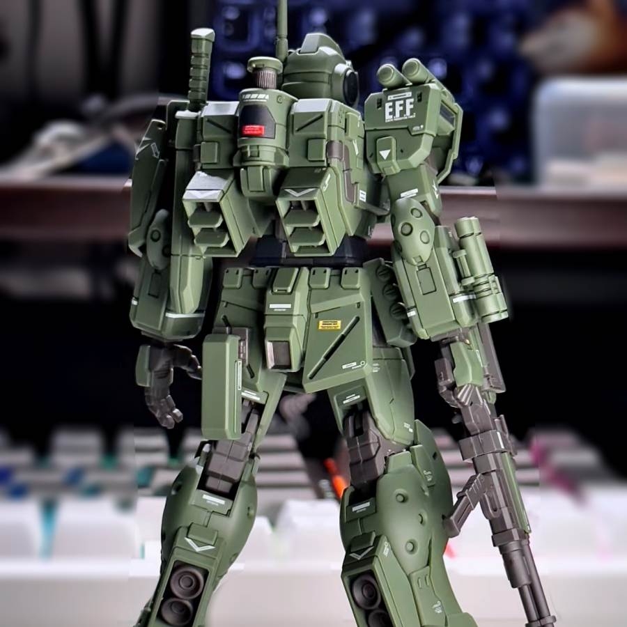 Mô hình lắp ráp HG 1/144 RGM-79S GM Spartan series - XFS model