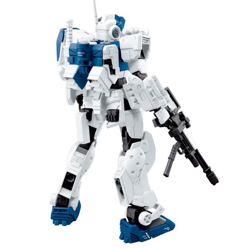 Mô hình lắp ráp HG 1/144 RGM-79S GM Snow White Dog two outer Amor set - XFS model (decal+base)