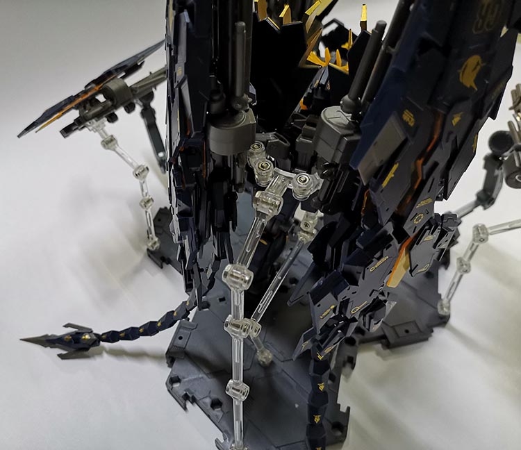 Phụ kiện mô hình khiên đuôi cho MG 1/100 DE Shield Tail gundam Unicorn Banshee Phenex