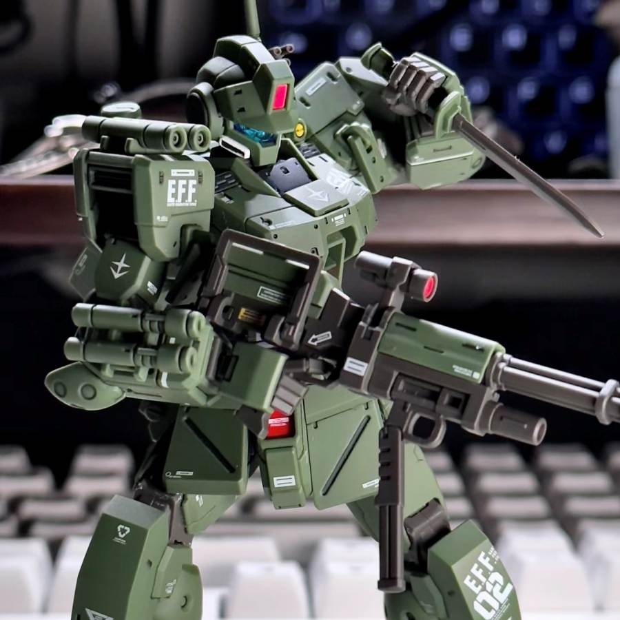 Mô hình lắp ráp HG 1/144 RGM-79S GM Spartan series - XFS model